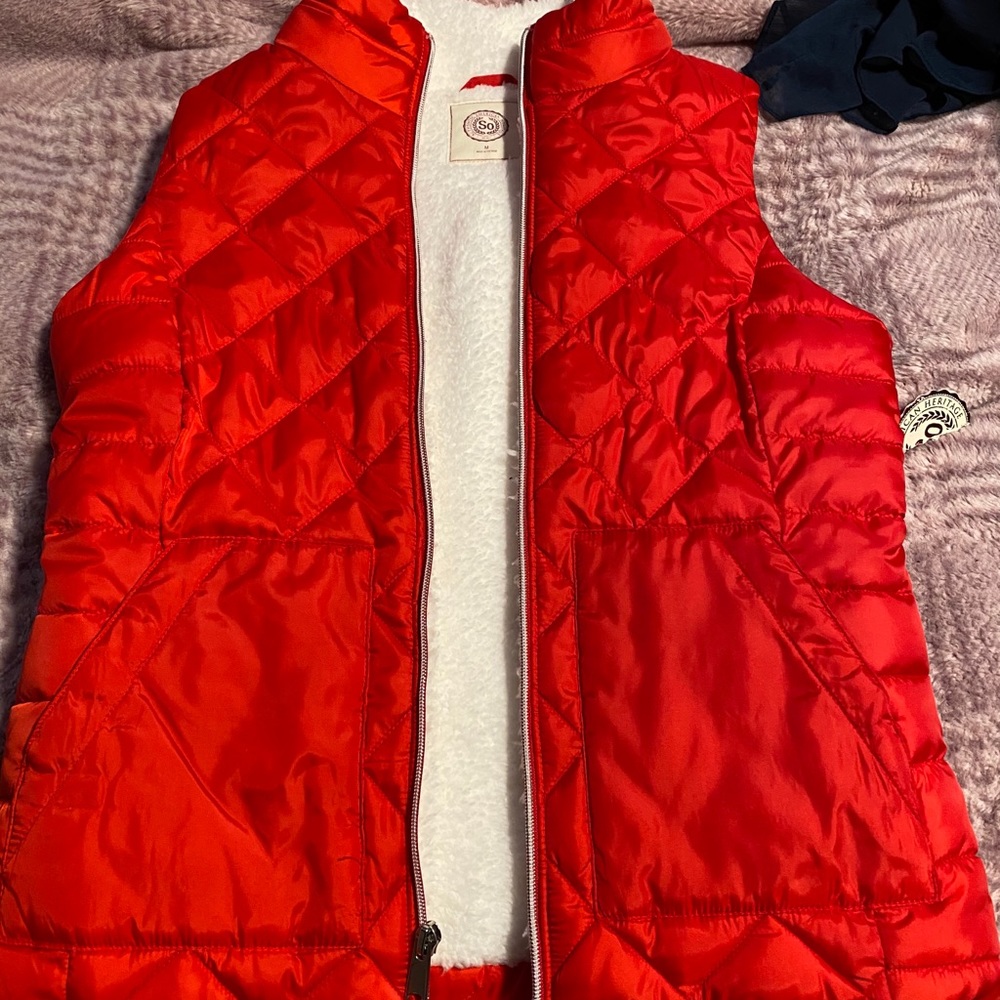 red vest